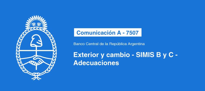 Banco Central de la República Argentina: Exterior y cambio – SIMIS B y C – Adecuaciones