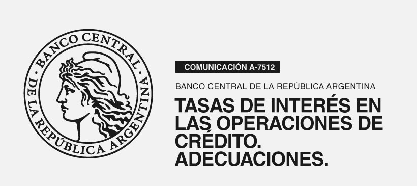 BANCO CENTRAL DE LA REPUBLICA ARGENTINA: Tasas de interés en las operaciones de crédito. Adecuaciones